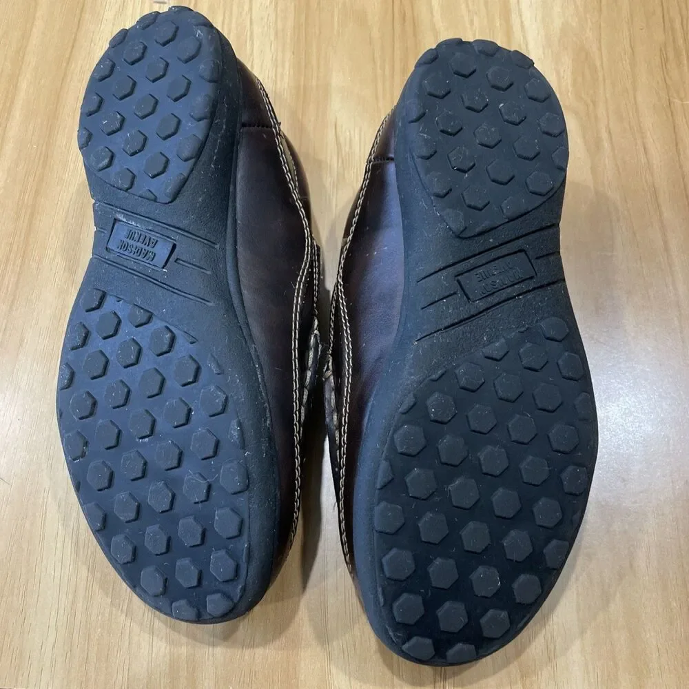 Madison Avenue Boys Size 13 1/2 M Loafers Little Tear Next To The Size Label